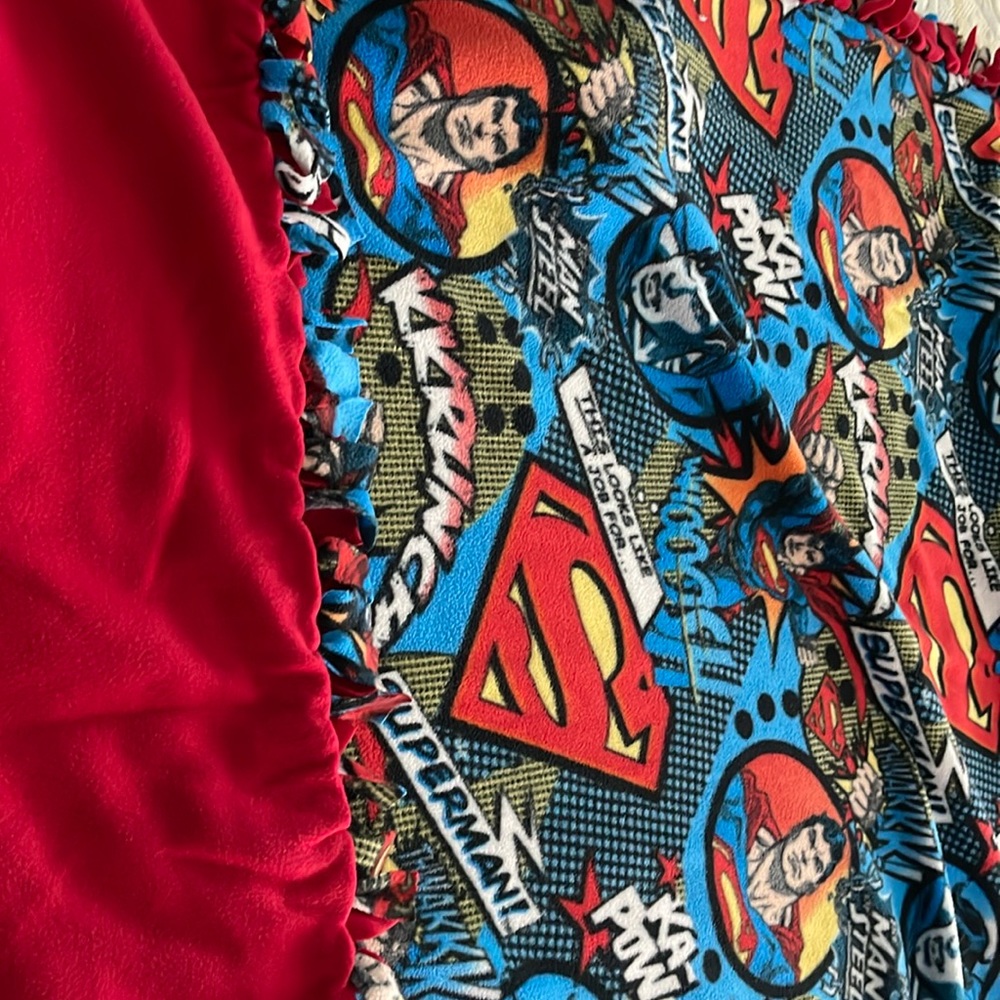 Superman throw
